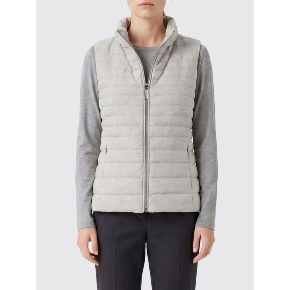 Moorer Waistcoat Woman Ice